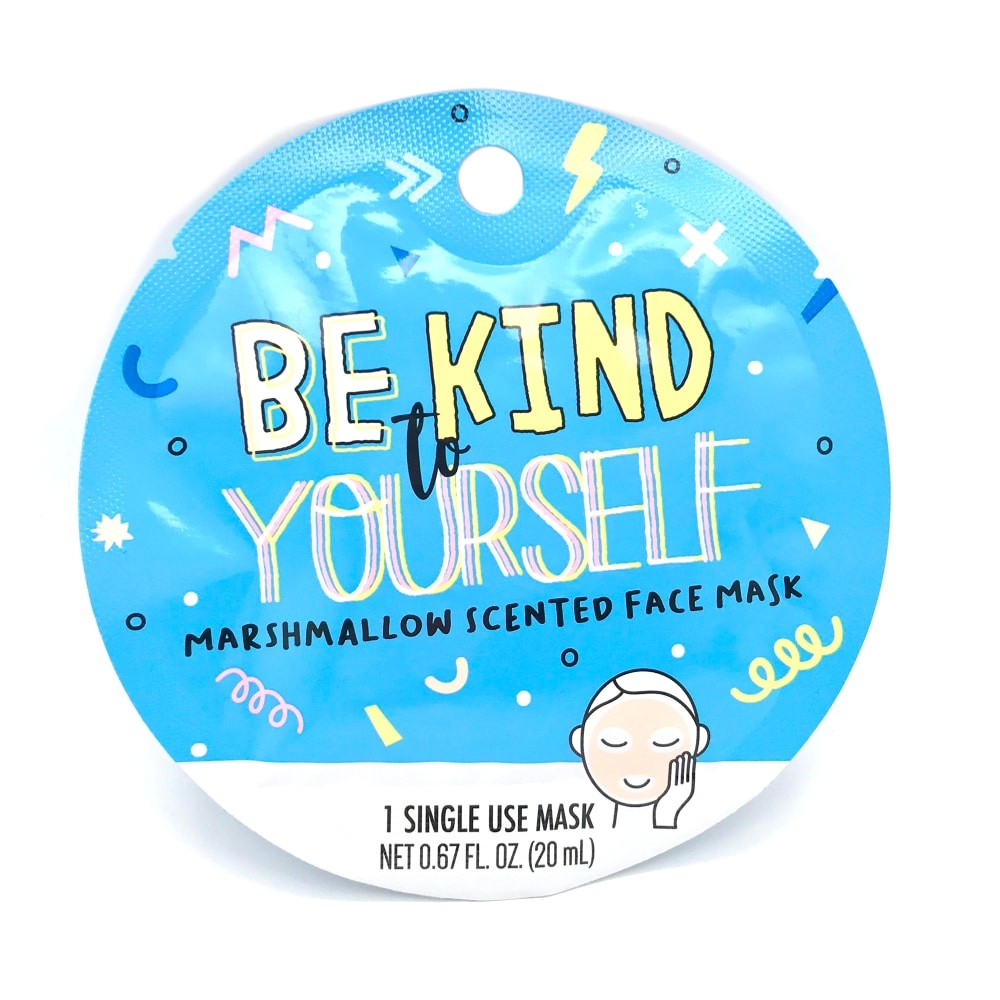 slide 1 of 1, Taste Beauty Be Kind To Yourself Marshmallow Scented Face Mask, 1 ct