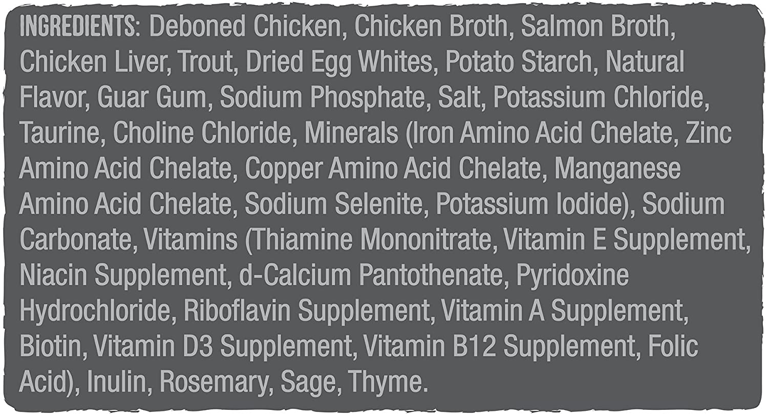 slide 4 of 4, Merrick Backcountry Grain Free Wet Cat Food Real Chicken and Trout Recipe Cuts in Gravy - 3 oz Pouch, 1 ct