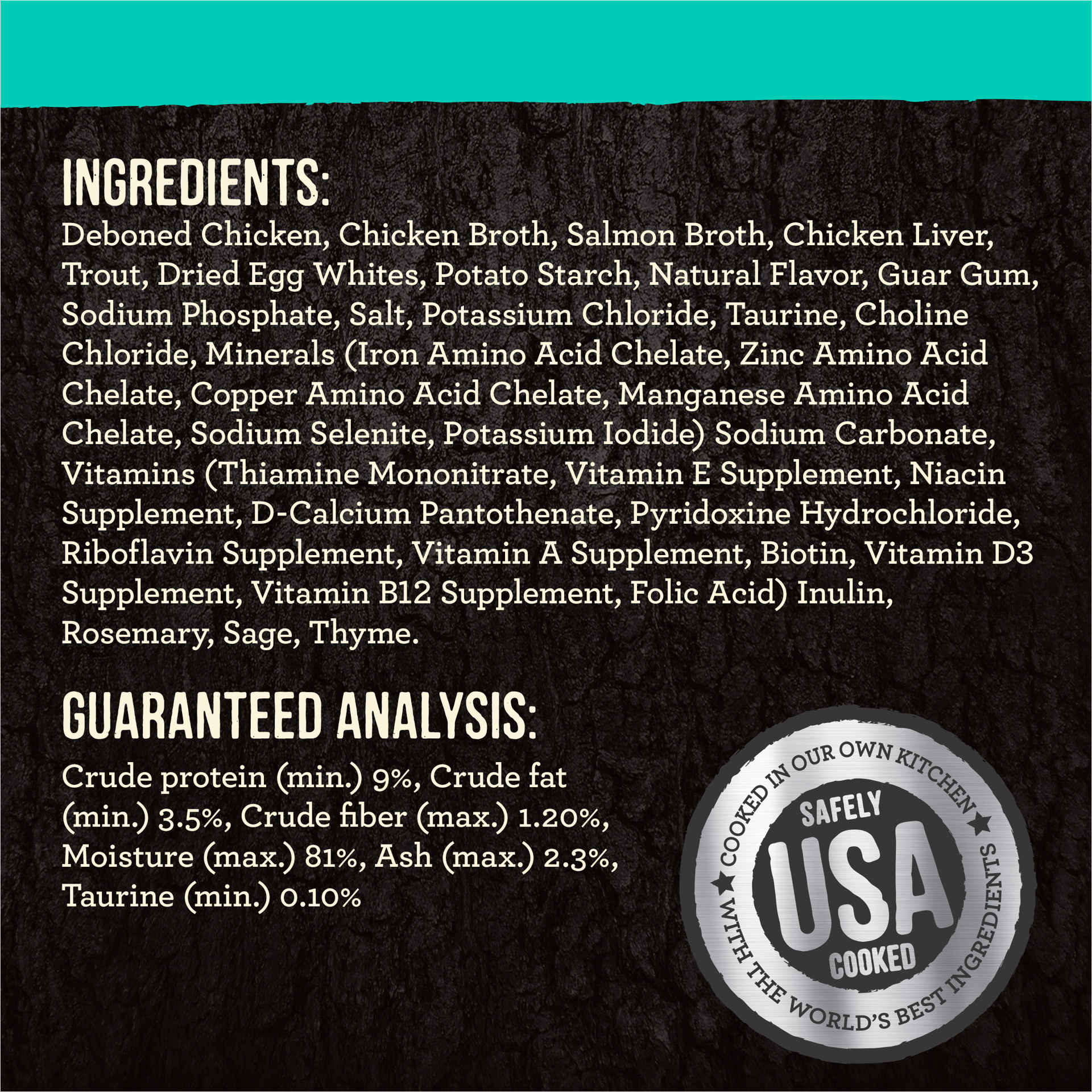 slide 2 of 4, Merrick Backcountry Grain Free Wet Cat Food Real Chicken and Trout Recipe Cuts in Gravy - 3 oz Pouch, 1 ct