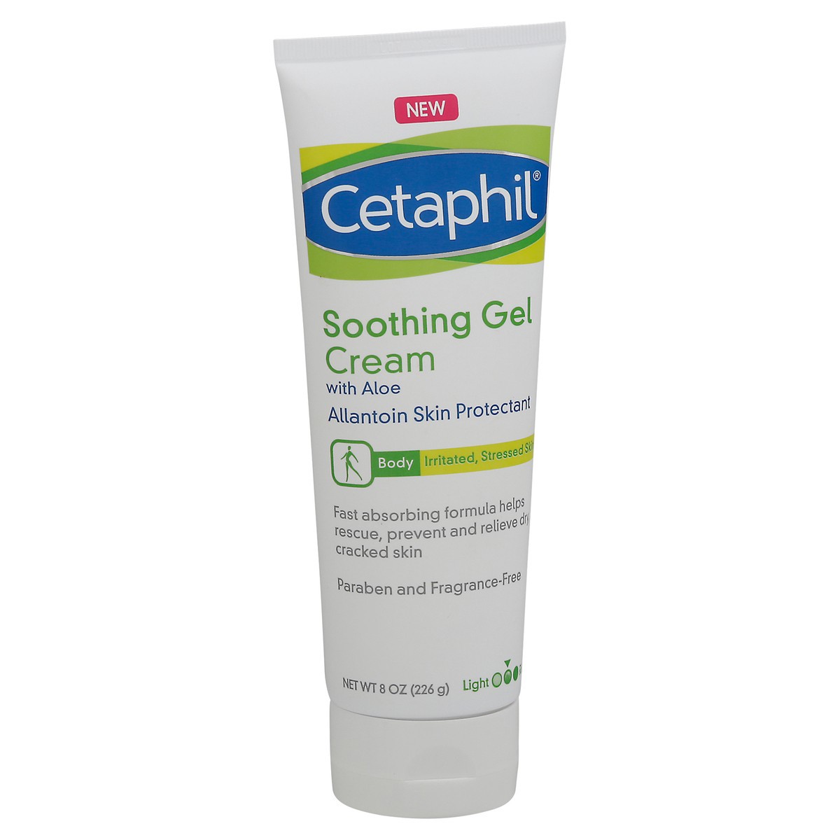 slide 8 of 11, Cetaphil Body Soothing Gel Cream With Aloe 8 oz Tube, 8 oz