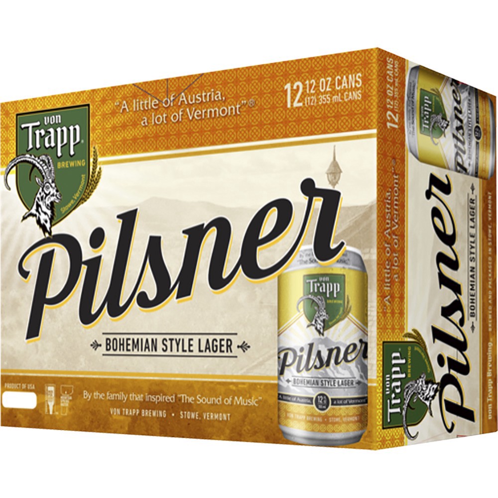 slide 1 of 1, Von Trapp Bohemian Pilsner, 12 ct; 12 oz