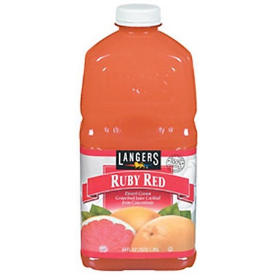 slide 1 of 1, Langers Ruby Red Grapefruit, 16 fl oz