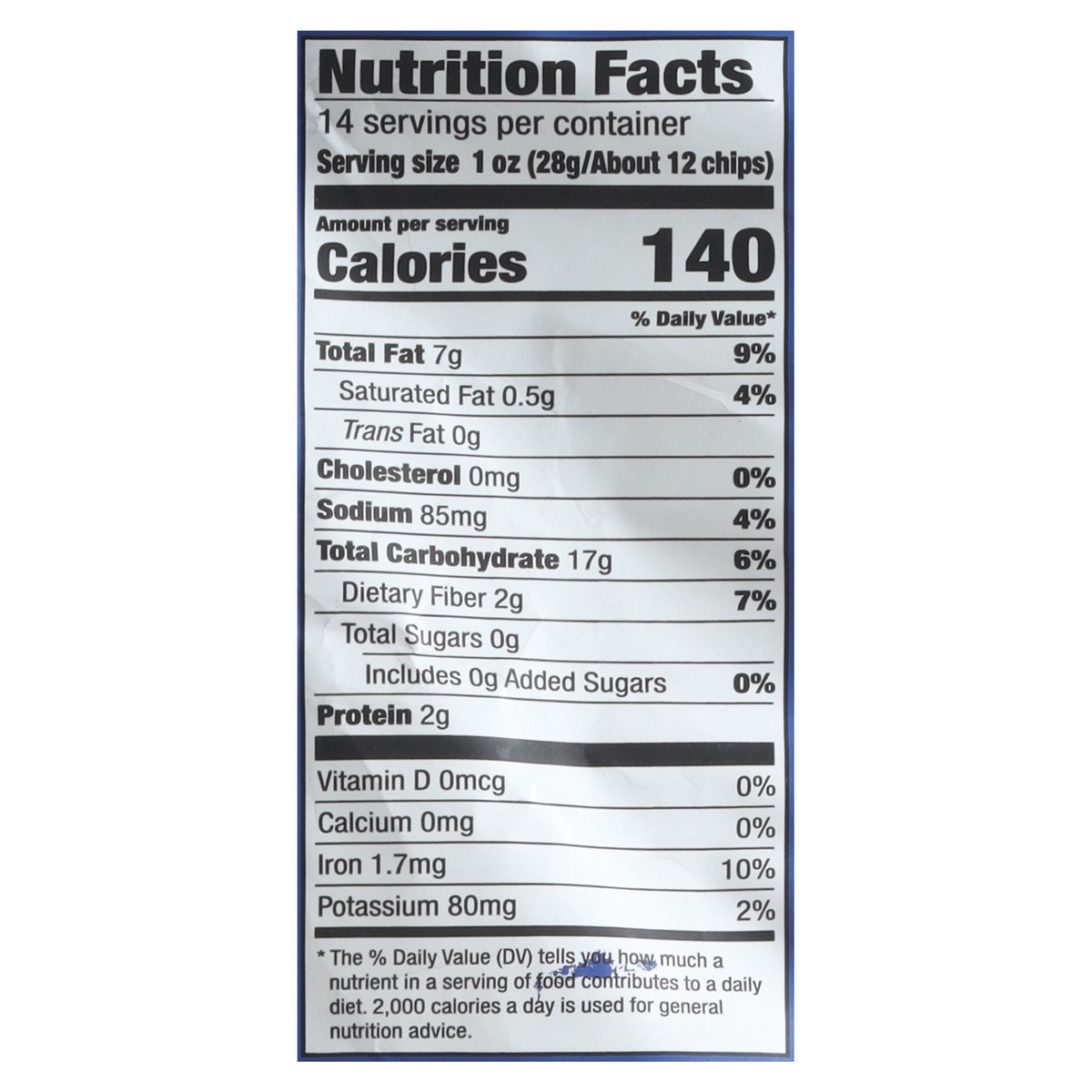 slide 8 of 13, Garden of Eatin' Organic Blue Corn Tortilla Chips with Sea Salt 14 oz, 14 oz