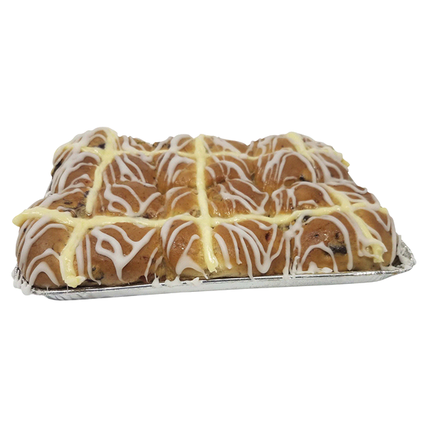 slide 1 of 1, Arnie's Bakery Buns, Hot Cross, 12 oz