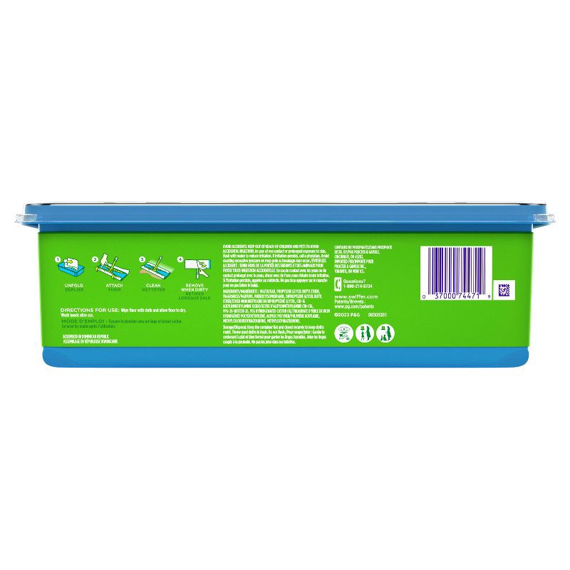slide 8 of 11, Swiffer Sweeper X-Large Wet Mopping Pad Multi-Surface Refills for Floor Mop - Open Window Fresh Scent - 12ct, 12 ct