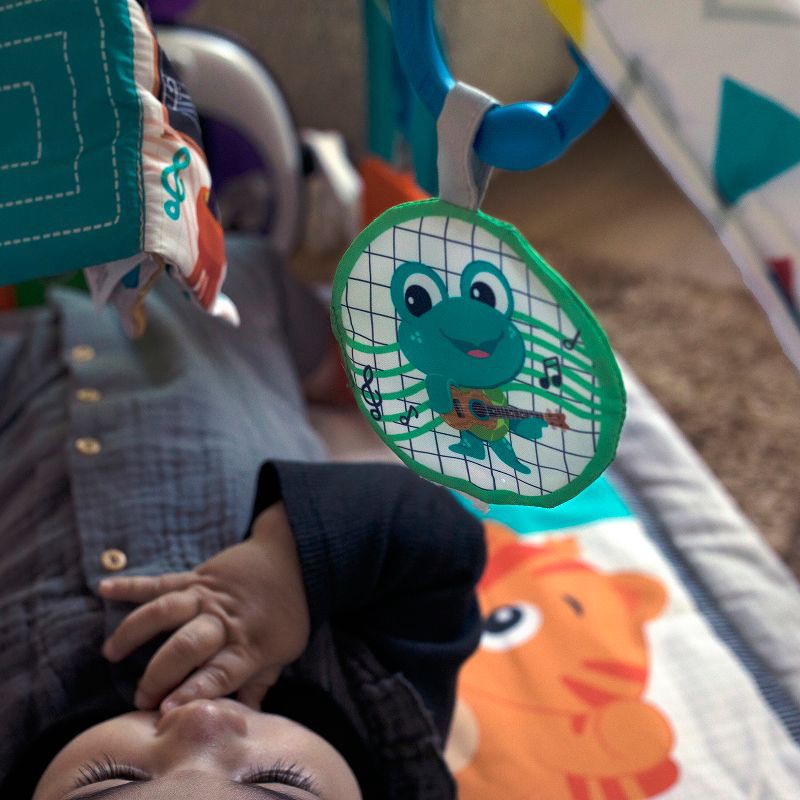 slide 17 of 20, Baby Einstein 4-in-1 Kickin' Tunes Music and Language Discovery Play Gym - Blue/Gray, 1 ct