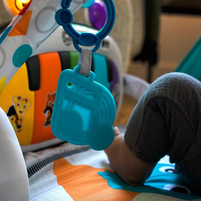 slide 18 of 20, Baby Einstein 4-in-1 Kickin' Tunes Music and Language Discovery Play Gym - Blue/Gray, 1 ct