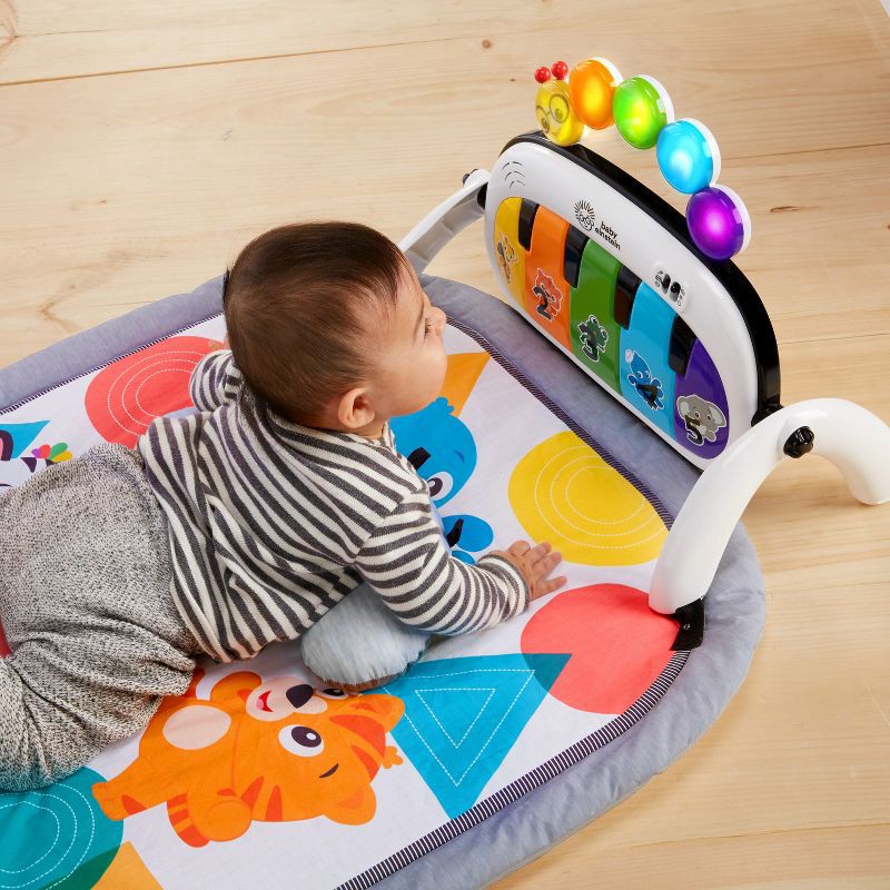 slide 20 of 20, Baby Einstein 4-in-1 Kickin' Tunes Music and Language Discovery Play Gym - Blue/Gray, 1 ct