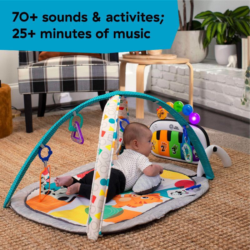 slide 23 of 27, Baby Einstein 4-in-1 Kickin' Tunes Music and Language Discovery Play Gym, 1 ct