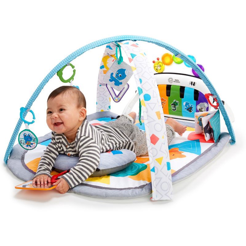 slide 26 of 27, Baby Einstein 4-in-1 Kickin' Tunes Music and Language Discovery Play Gym, 1 ct