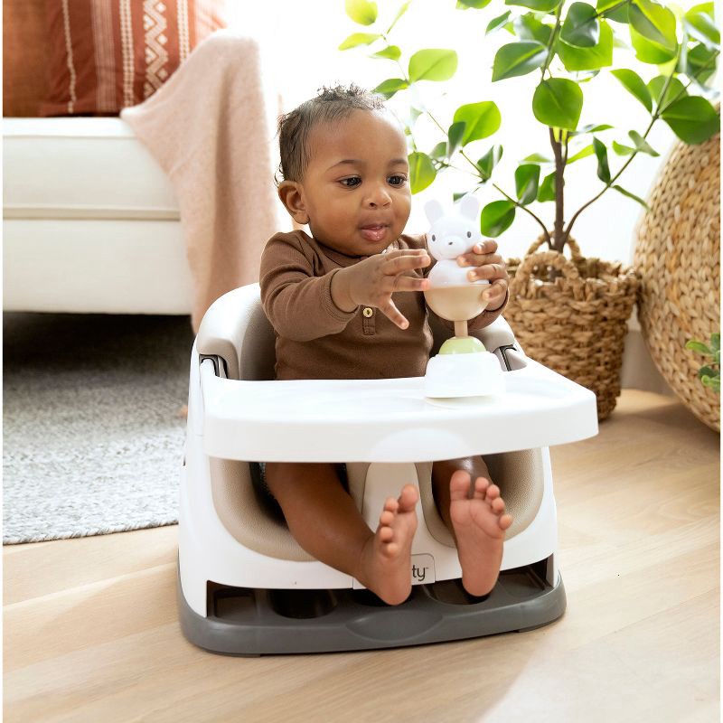 Ingenuity Baby Base 2in1 Booster Feeding and Floor Seat with Self