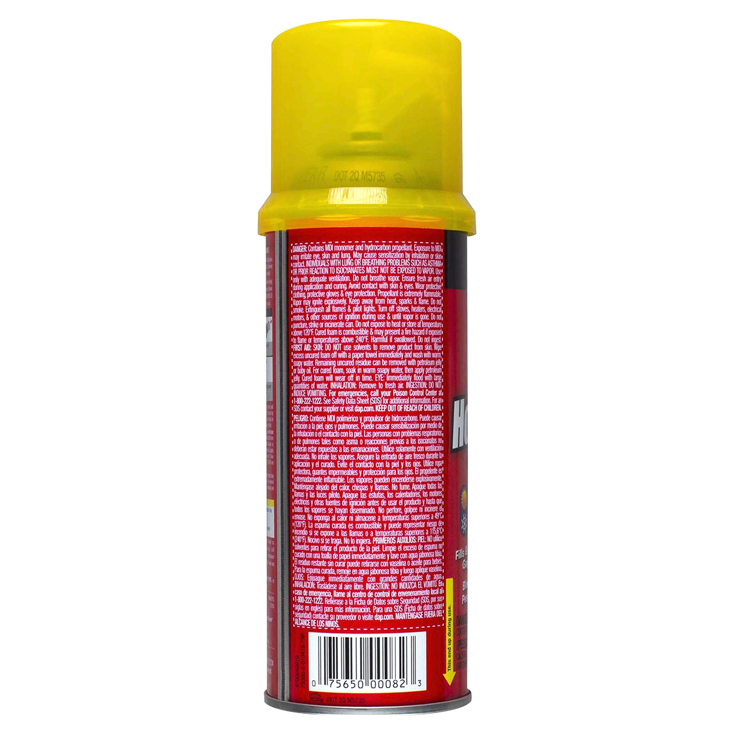 slide 2 of 2, DAP Touch'n Foam Home Seal Minimum Expanding Sealant - Cream, 12 oz