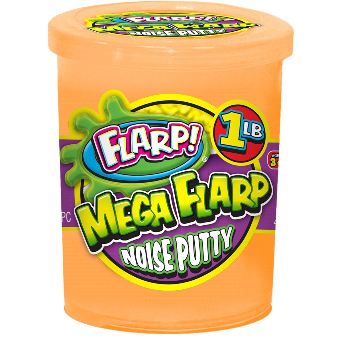 slide 3 of 5, Ja-Ru Flarp! Mega Flarp Noise Putty, 1 lb