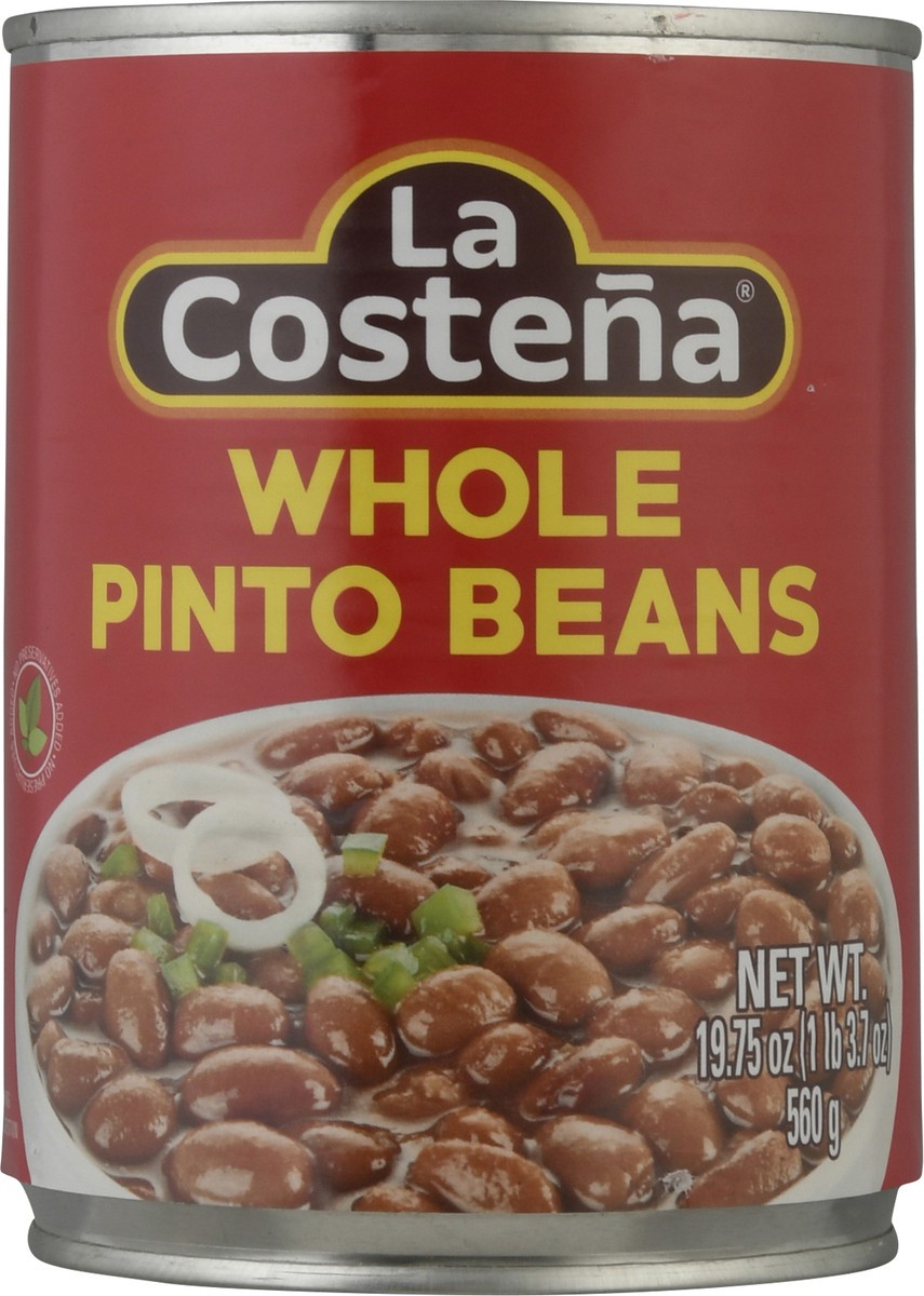 slide 1 of 12, La Costeña La Costena Whole Pinto Beans, 19.75 oz