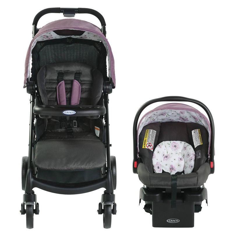 slide 2 of 4, Graco Verb Click Connect Travel System with SnugRide Infant Car Seat - Gracie, 1 ct