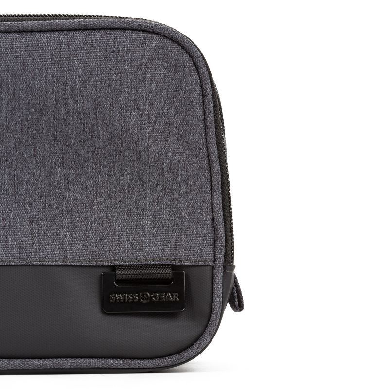 slide 5 of 6, SWISSGEAR Heather Gray Toiletry Bag, 1 ct