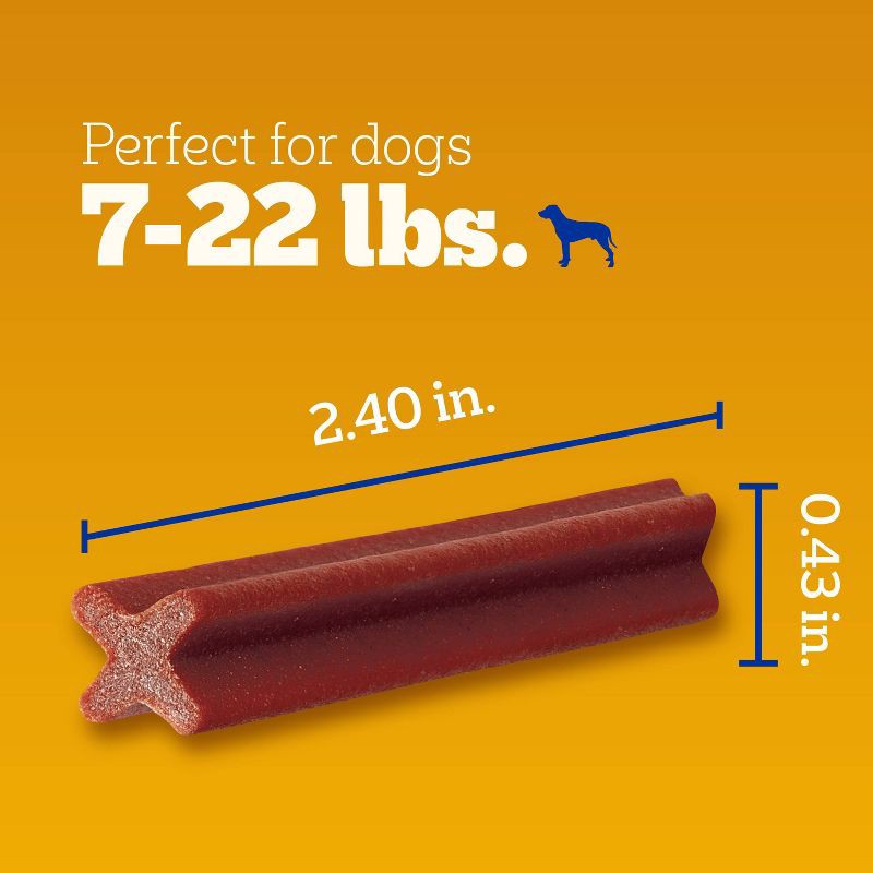 slide 4 of 10, Pedigree Dentastix Bacon Flavor Small Toy Dental Dental Dog Treats - 5.8 oz, 5.8 oz
