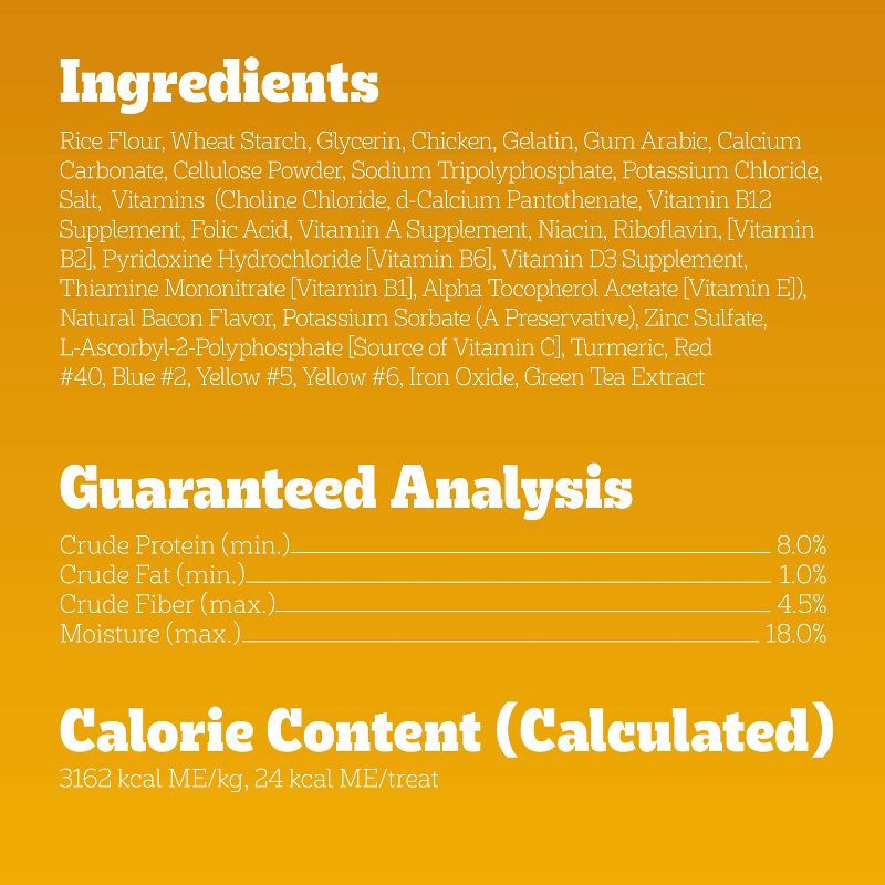 slide 10 of 10, Pedigree Dentastix Bacon Flavor Small Toy Dental Dental Dog Treats - 5.8 oz, 5.8 oz