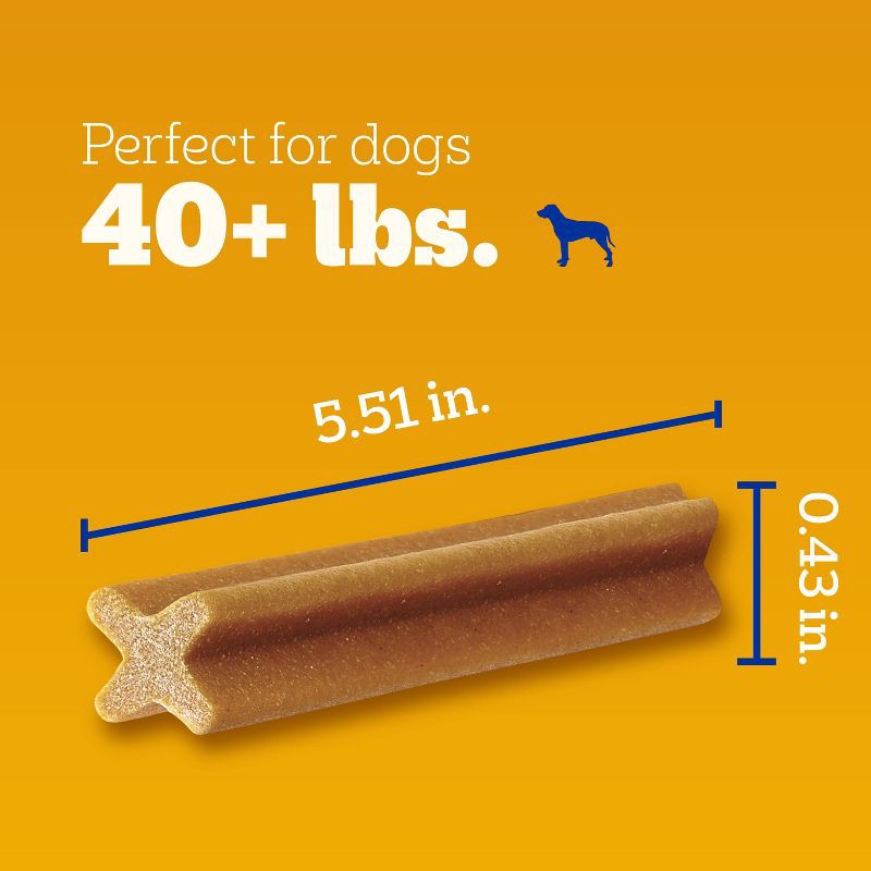 slide 4 of 10, Pedigree Dentastix Dental Dog Treats with Original Chicken for Large Dog - 40ct, 40 ct