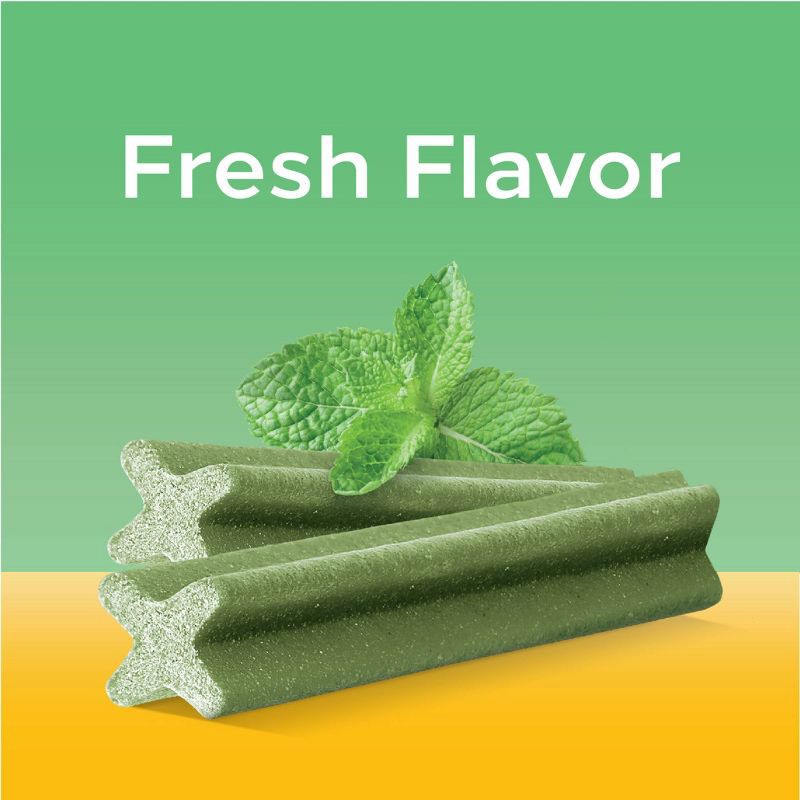slide 3 of 10, Pedigree Dentastix Mint Fresh Flavor Dental and Hard Chewy Dog Treats for Large Dog - 29.9oz/36ct, 29.9 oz, 36 ct
