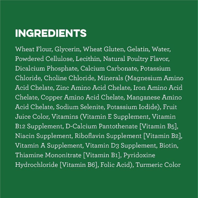 slide 13 of 14, Greenies Petite Chewy Dental Dog Treats Original Chicken - 12oz/20ct, 20 ct; 12 oz