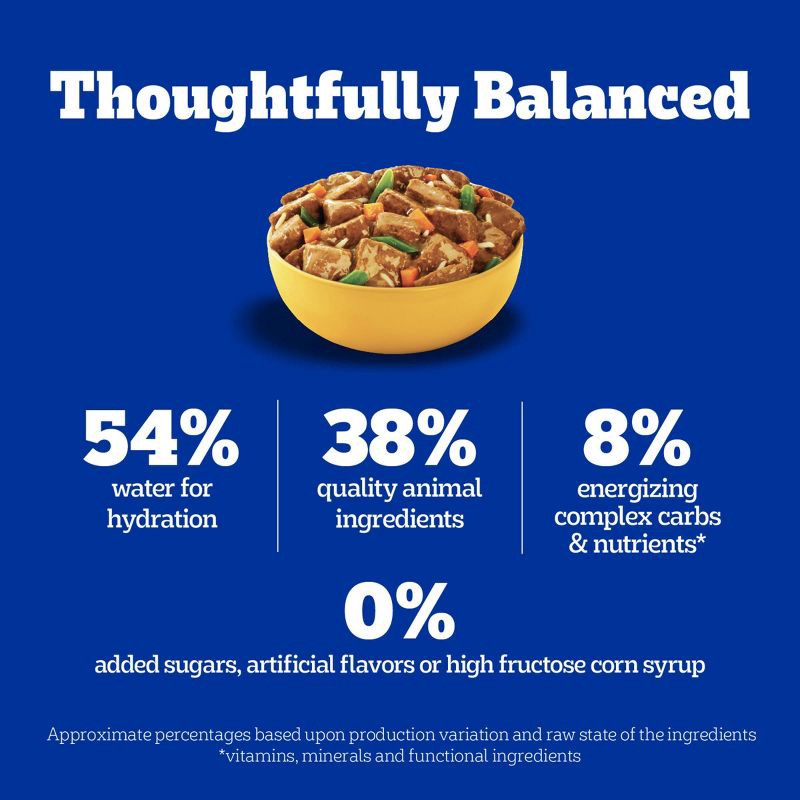 slide 6 of 10, Pedigree Choice Cuts in Gravy Prime Chicken, Steak, Vegetable, Rice, Beef and Gravy Flavor Variety Pack Wet Dog Food - 13.2oz/12ct, 13.2 oz, 12 ct