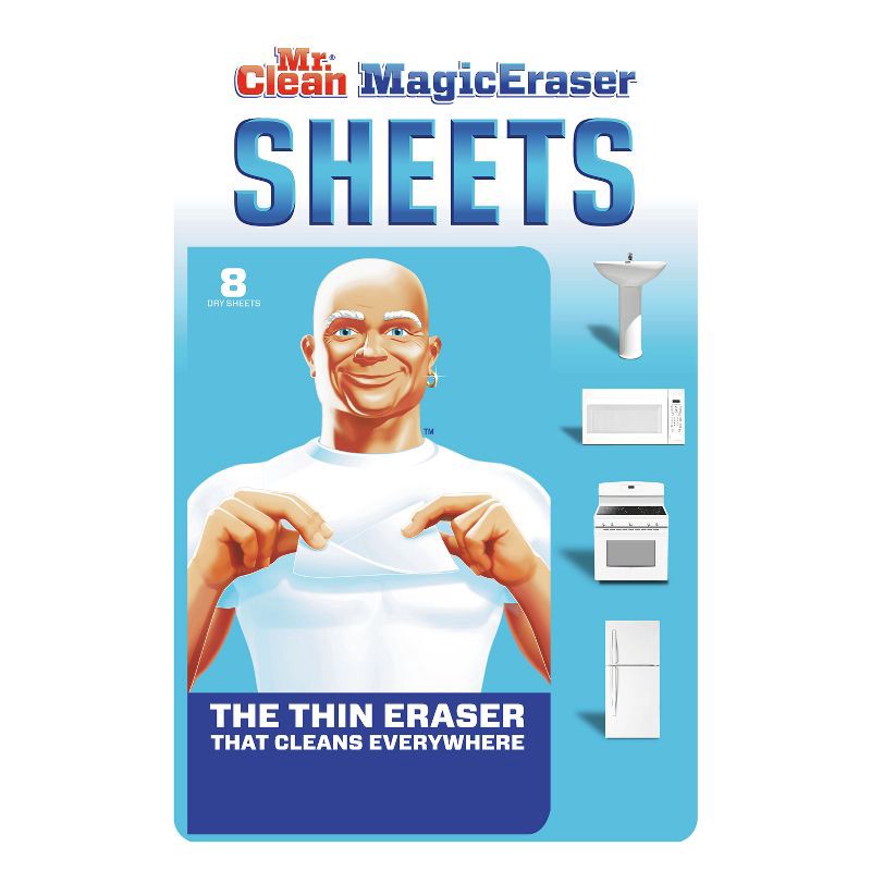 slide 1 of 1, Mr. Clean Magic Eraser Cleaning Sheets - 8ct, 8 ct