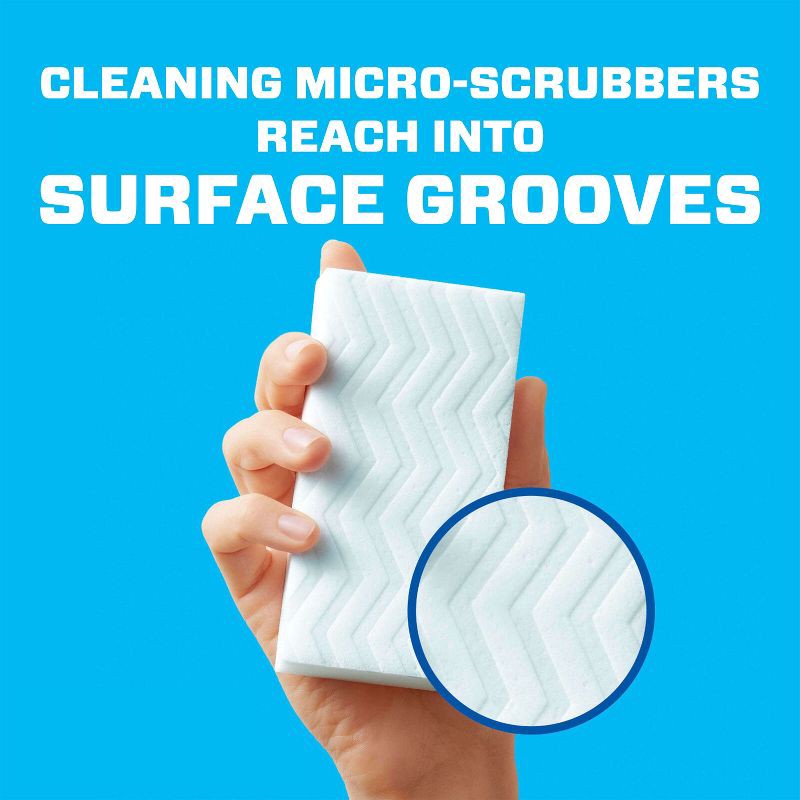 slide 9 of 15, Mr. Clean Original Magic Eraser Cleaning Pads with Durafoam - 6ct, 6 ct