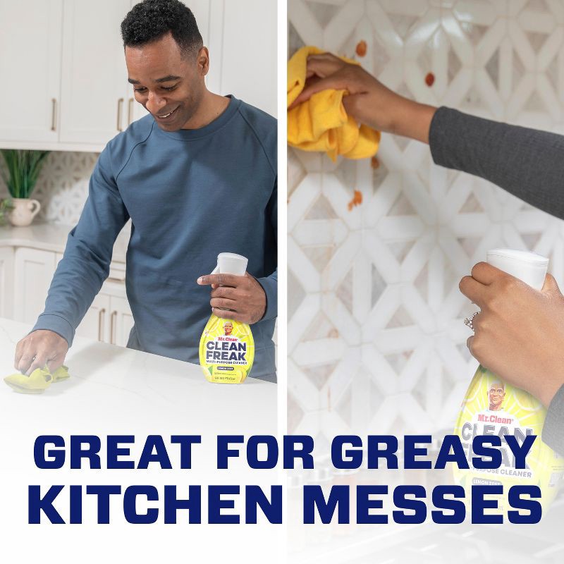 slide 2 of 9, Mr. Clean Lemon Zest Clean Freak Multi-Purpose Cleaner - 16 fl oz, 16 fl oz