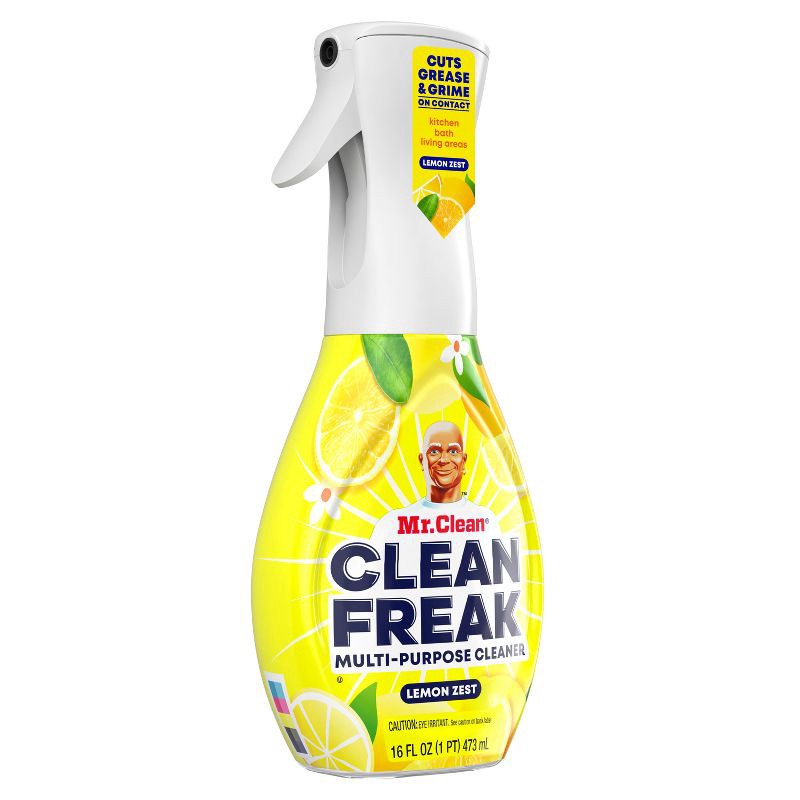 slide 9 of 9, Mr. Clean Lemon Zest Clean Freak Multi-Purpose Cleaner - 16 fl oz, 16 fl oz