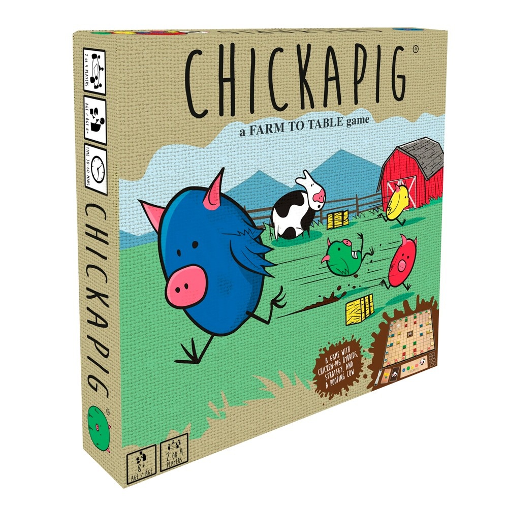 slide 3 of 5, Buffalo Games Chickapig Board Game, 1 ct