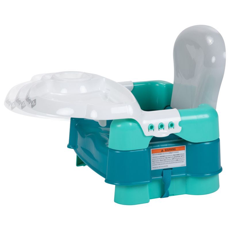 slide 4 of 14, Safety 1st Sit, Snack & Go Feeding Booster Seat - Green, 1 ct