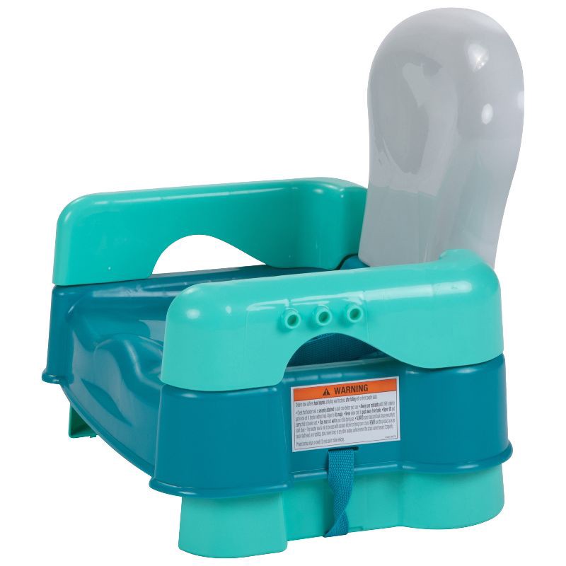 slide 4 of 14, Safety 1st Sit, Snack & Go Feeding Booster Seat - Green, 1 ct