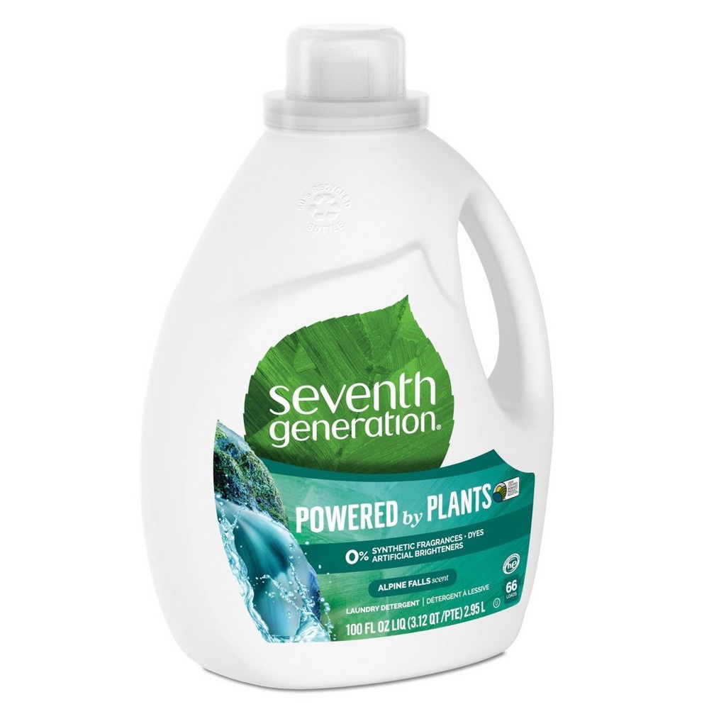 slide 3 of 4, Seventh Generation Natural Liquid Laundry Detergent - Alpine Falls - 100 fl oz, 100 fl oz