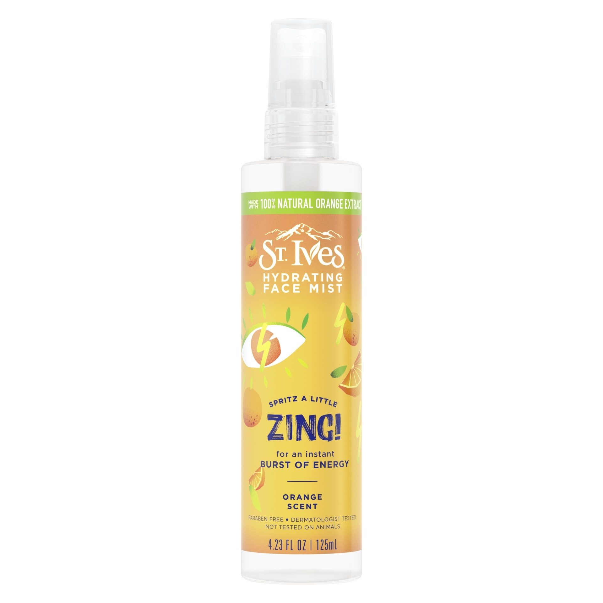 slide 1 of 3, St. Ives Energizing Orange Face Mist, 4.23 oz