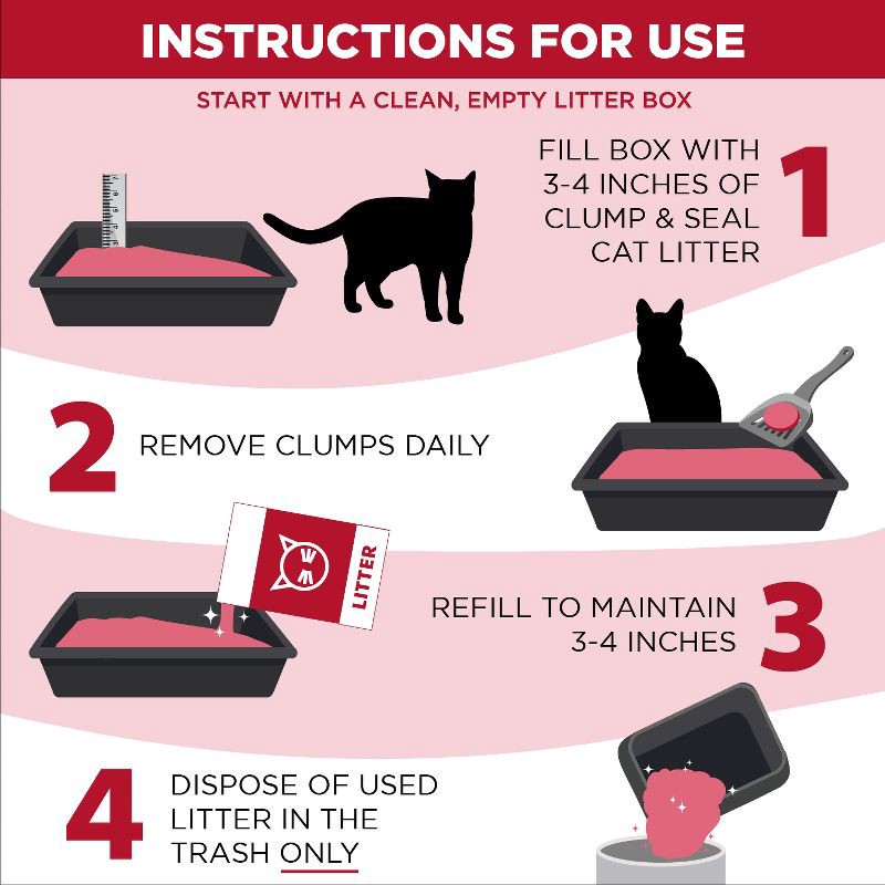 slide 6 of 9, Arm & Hammer Clump & Seal Multi-Cat Litter - 38lbs, 38 lb