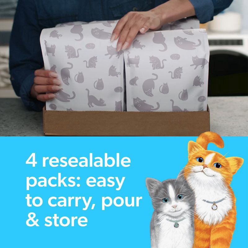 slide 12 of 16, Fresh Step Multi-Cat Scented Litter with The Power of Febreze Clumping Cat Litter - 38lb, 38 lb