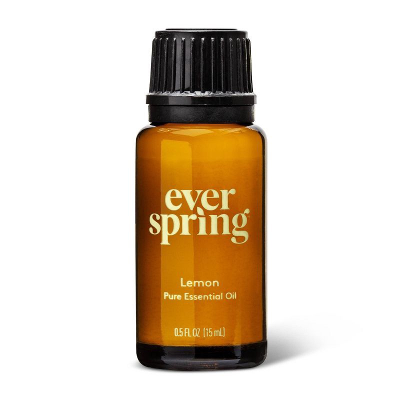 slide 2 of 3, Lemon Pure Essential Oil - 0.5 fl oz - Everspring™, 0.5 fl oz