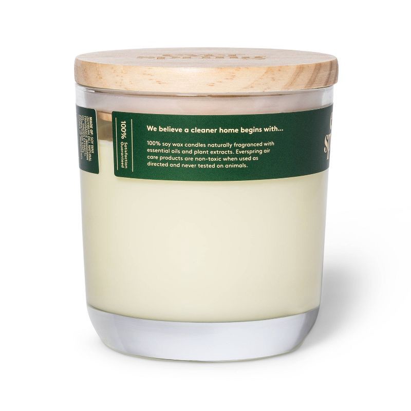slide 4 of 4, 2-Wick Mandarin & Ginger 100% Soy Wax Candle - 8oz - Everspring™, 8 oz