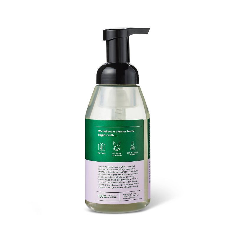 slide 3 of 5, Foaming Hand Soap - Lavender & Bergamot - 10 fl oz - Everspring™, 10 fl oz