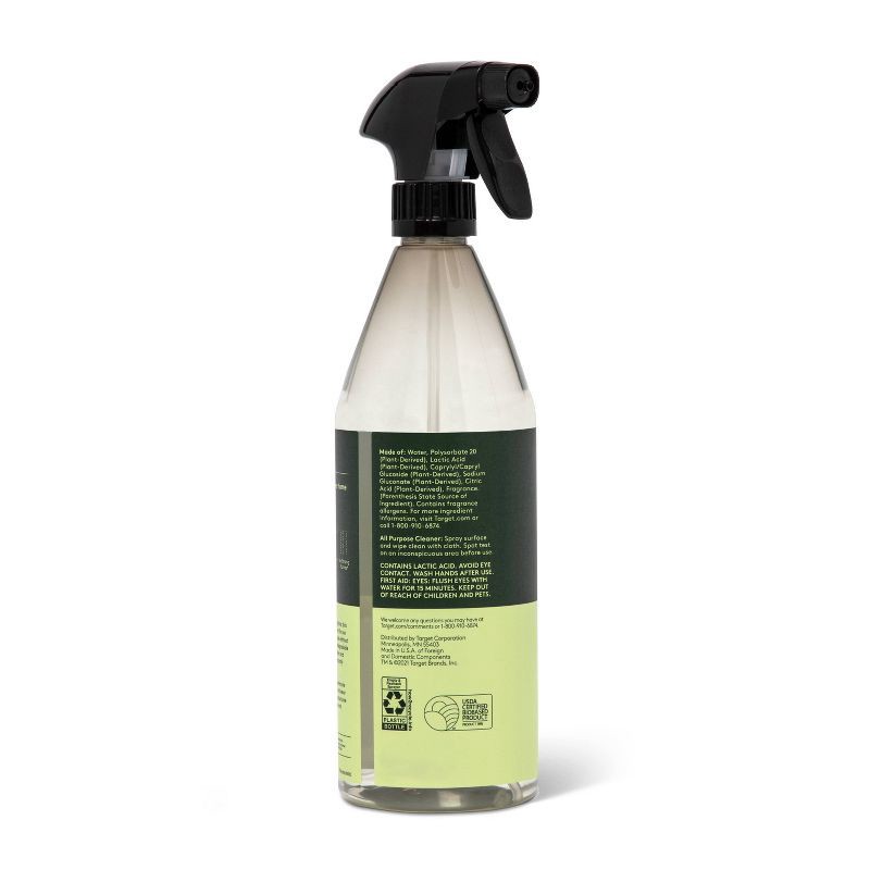 slide 3 of 4, Citrus & Basil All Purpose Cleaner - 28 fl oz - Everspring™, 28 fl oz