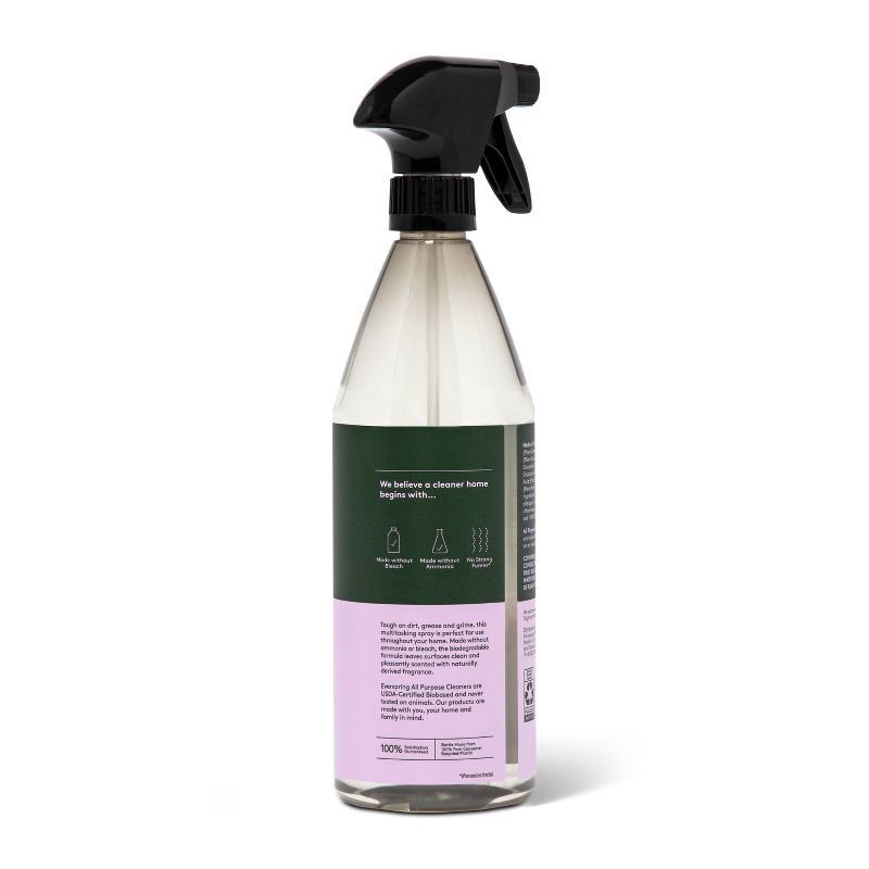 slide 4 of 4, Lavender & Bergamot All Purpose Cleaner - 28 fl oz - Everspring™, 28 fl oz