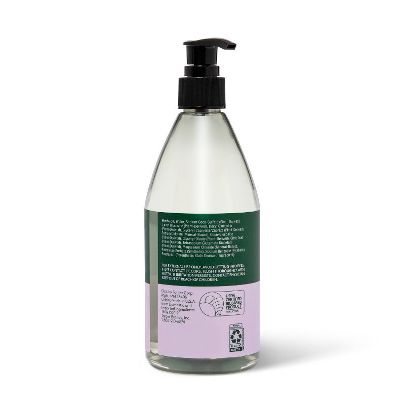 slide 3 of 3, Liquid Hand Soap - Lavender & Bergamot - 12 fl oz - Everspring™, 12 fl oz