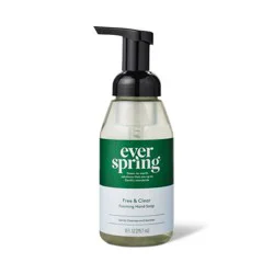 Foaming Hand Soap - Fragrance Free - 10 fl oz - Everspring™