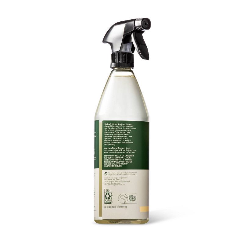 slide 3 of 3, Mandarin & Ginger Granite & Stone Cleaner - 28 fl oz - Everspring™, 28 fl oz