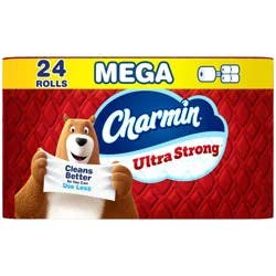 Charmin Ultra Strong Toilet Paper - 24 Mega Rolls