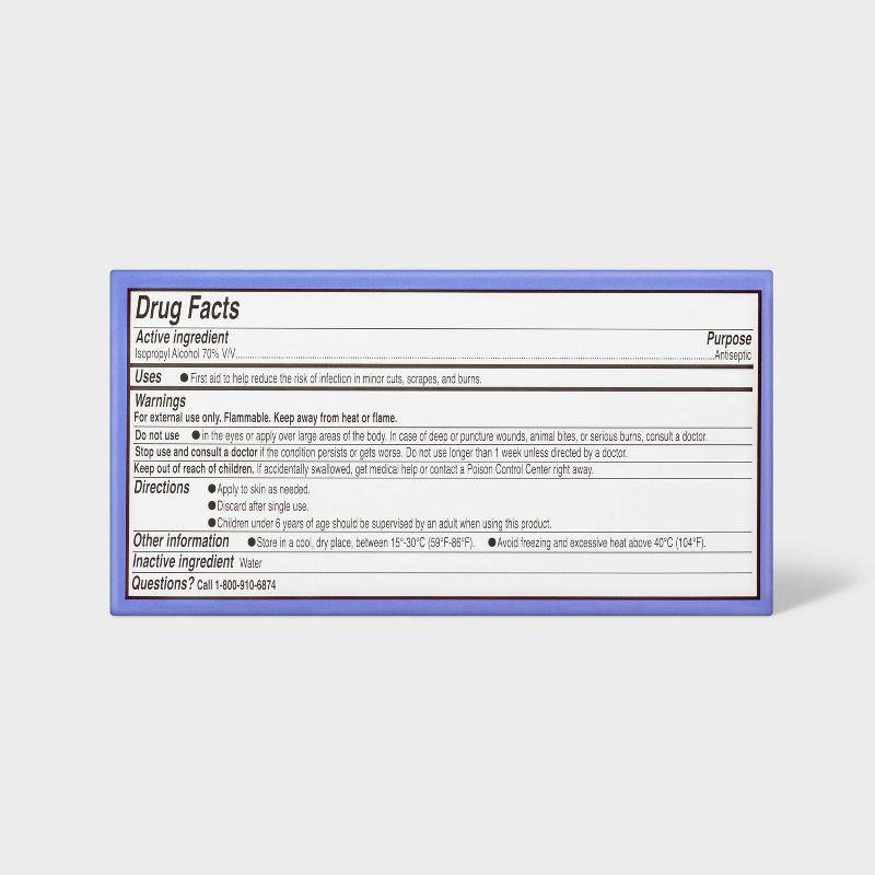 slide 3 of 3, Alcohol Swabs - 200ct - up&up™, 200 ct