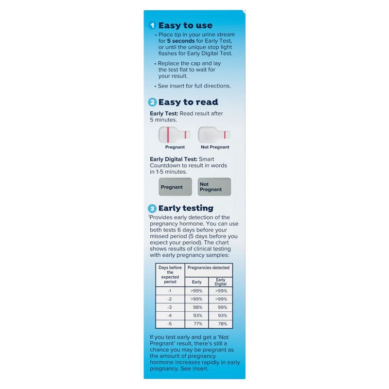 slide 3 of 12, Clearblue Digital & Rapid Pregnancy Tests - 4ct, 4 ct