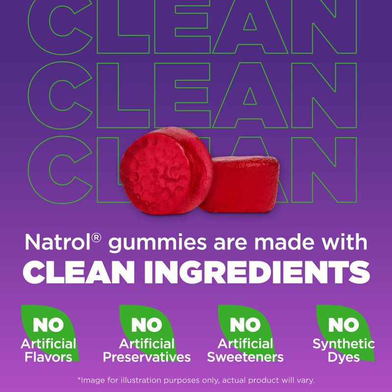 slide 4 of 7, Natrol Kids' Melatonin Sleep Aid 1mg Gummies - Berry - 90ct, 1mg, 90 ct
