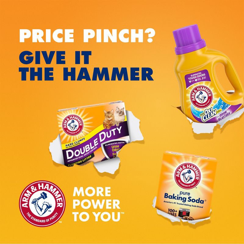slide 4 of 11, Arm & Hammer Plus OxiClean with Odor Blasters - 42ct/29.6oz, 42 ct, 29.6 oz